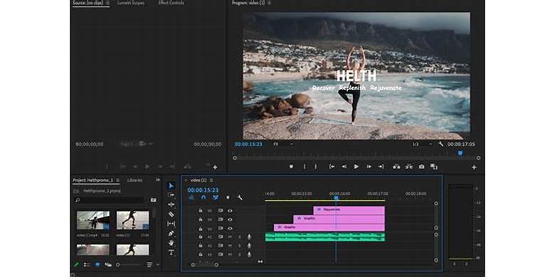Pemotongan Video Adobe Premiere Pro